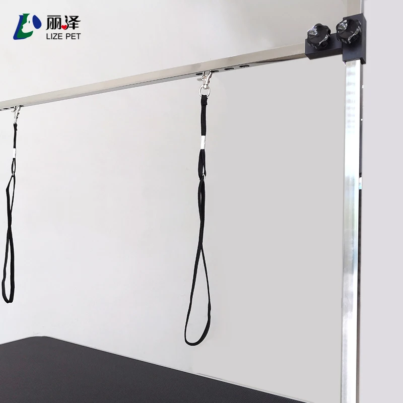 Dog Grooming Table Height Adjustable Hydraulic Drying Table Lift Grooming Table for Dogs Pets