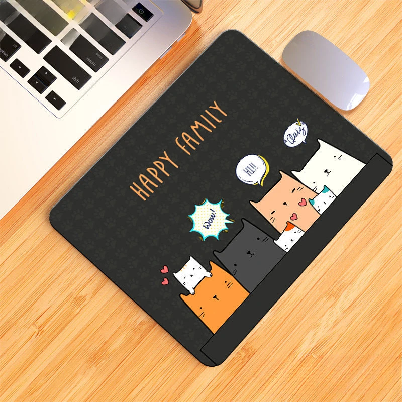 Non-Slip Rubber Mouse Mat Computer Kawaii  Anti-Slip Desk Pad Cute Cartoon Animal Mouse Pad Coffee Mats Soft Mouse Pad Girl Gift