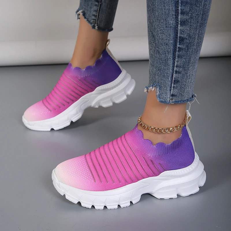 Fashion Women's Casual Sneakers Summer Comfort Mesh Running Shoes Breathable Cushion Sneakers for Women 2025 Shoes