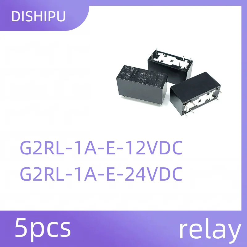 5pcs G2RL-1A-E-12VDC G2RL-1A-E-24VDC relay