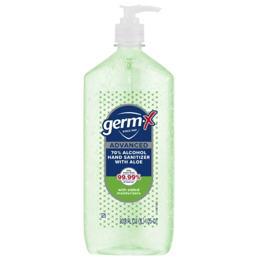 

GermX Advanced Hand Sanitizer Aloe 1 L