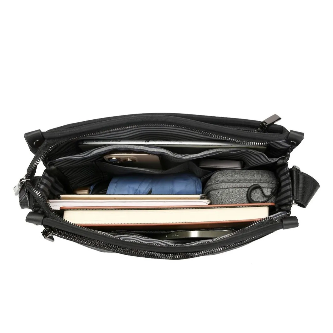 Messenger Bag Crossbody Bags for Men Shoulder Bag Canvas Oxford Business Men's Bag Multifunctional Small Backpack