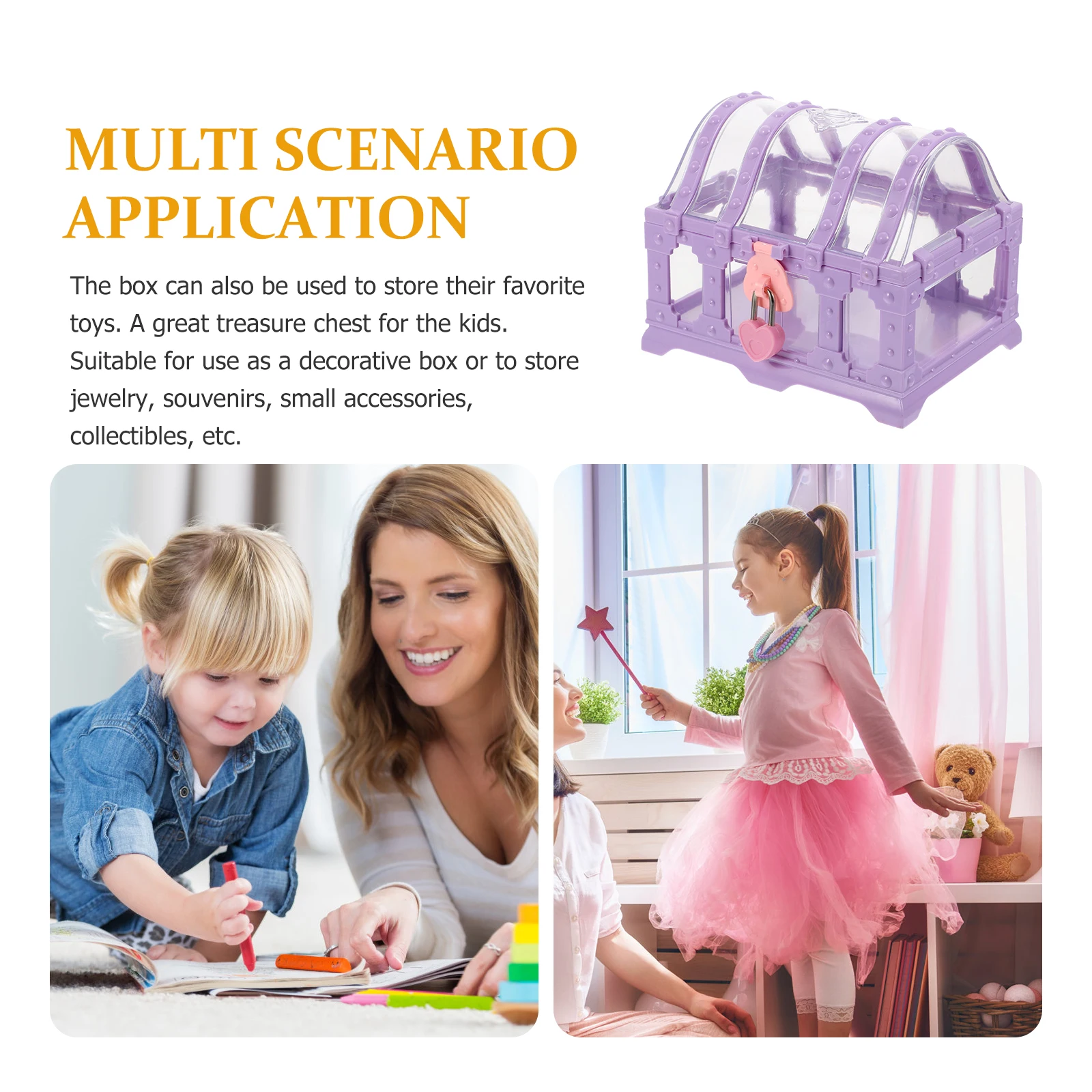 Treasure Chest Box Small Vintage Pirate Decorative Storage Box for Kids Jewelry Souvenirs Party Favor Chest Party Favors