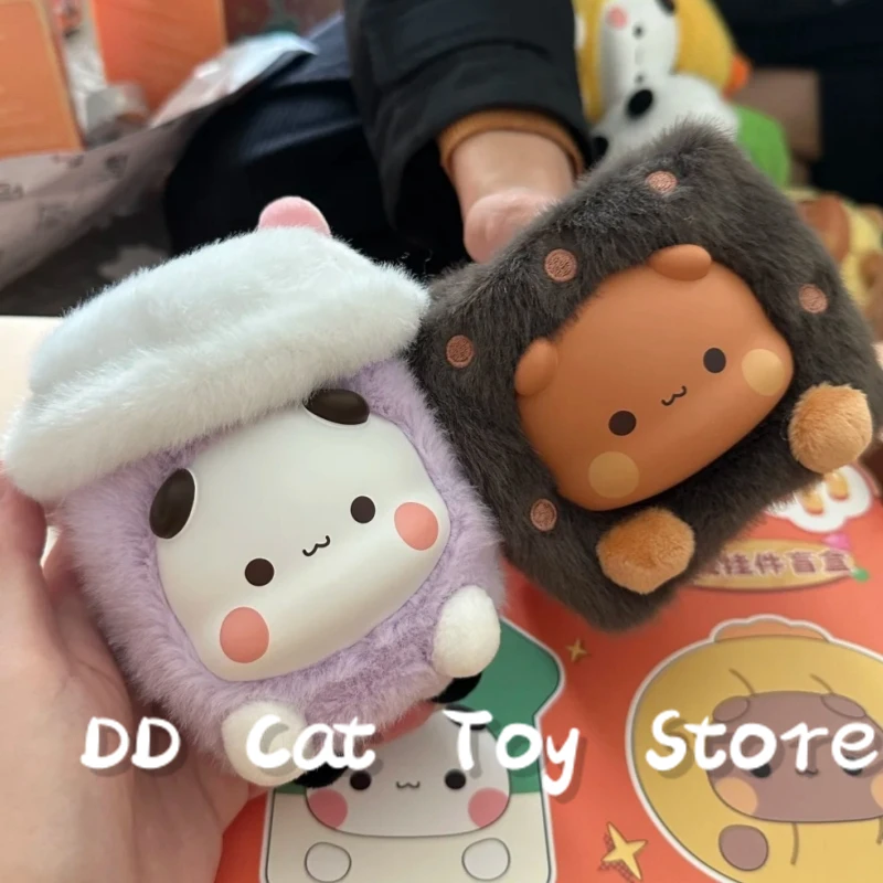 

In Stock Genuine Yier And Bubu Vinyl Plush Blind Box Toys Kawaii Bag Pendants Collectible Toys Mystery Box Birthday Gift