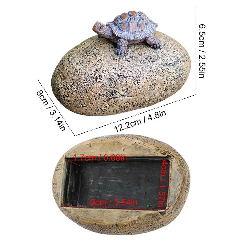 صخرة حجر مفتاح مخفية ، تخزين مواد راتينج ، حجارة خزائن لمالك منزل جديد أو شخص يحبه
