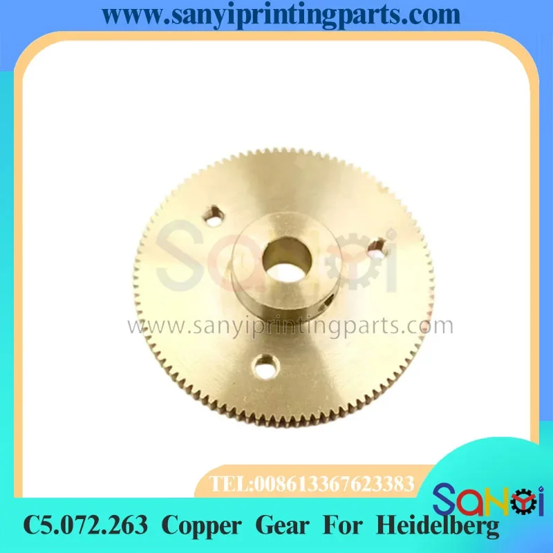 

1 шт. C5.072.263 Heidelberg SM102 CD102 медный мотор-шестерня для деталей печатной машины