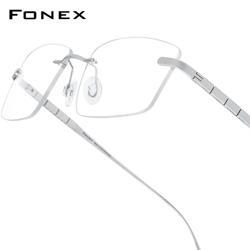 FONEX 8555 Rimless Optical Glasses 5