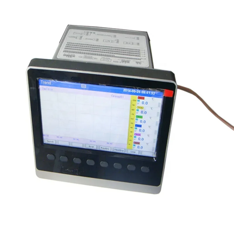 SRK01 Universal Multichannel RS485  Pt100 Thermocouple Paperless Temperature Data Recorder