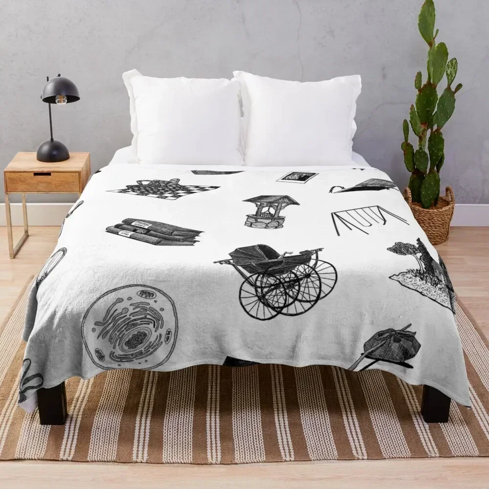 

A Series of Small Heartbreaks Throw Blanket Summer Cool Breathable Blanket for Sleeping