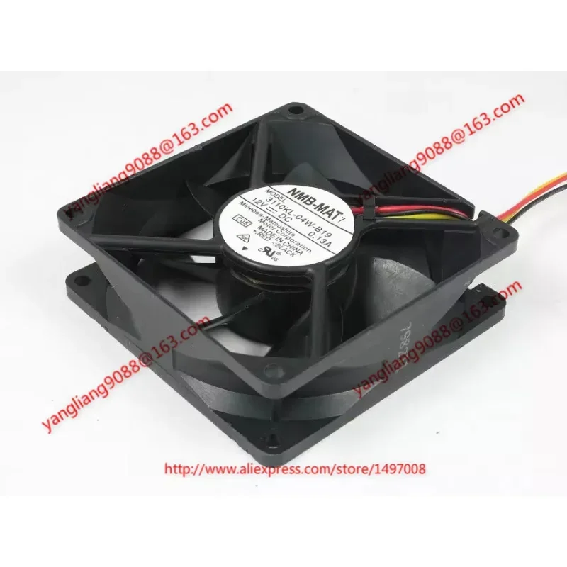 

NMB-MAT 3110KL-04W-B19 C05 DC 12V 0.13A 80X80X25mm Server Cooling Fan
