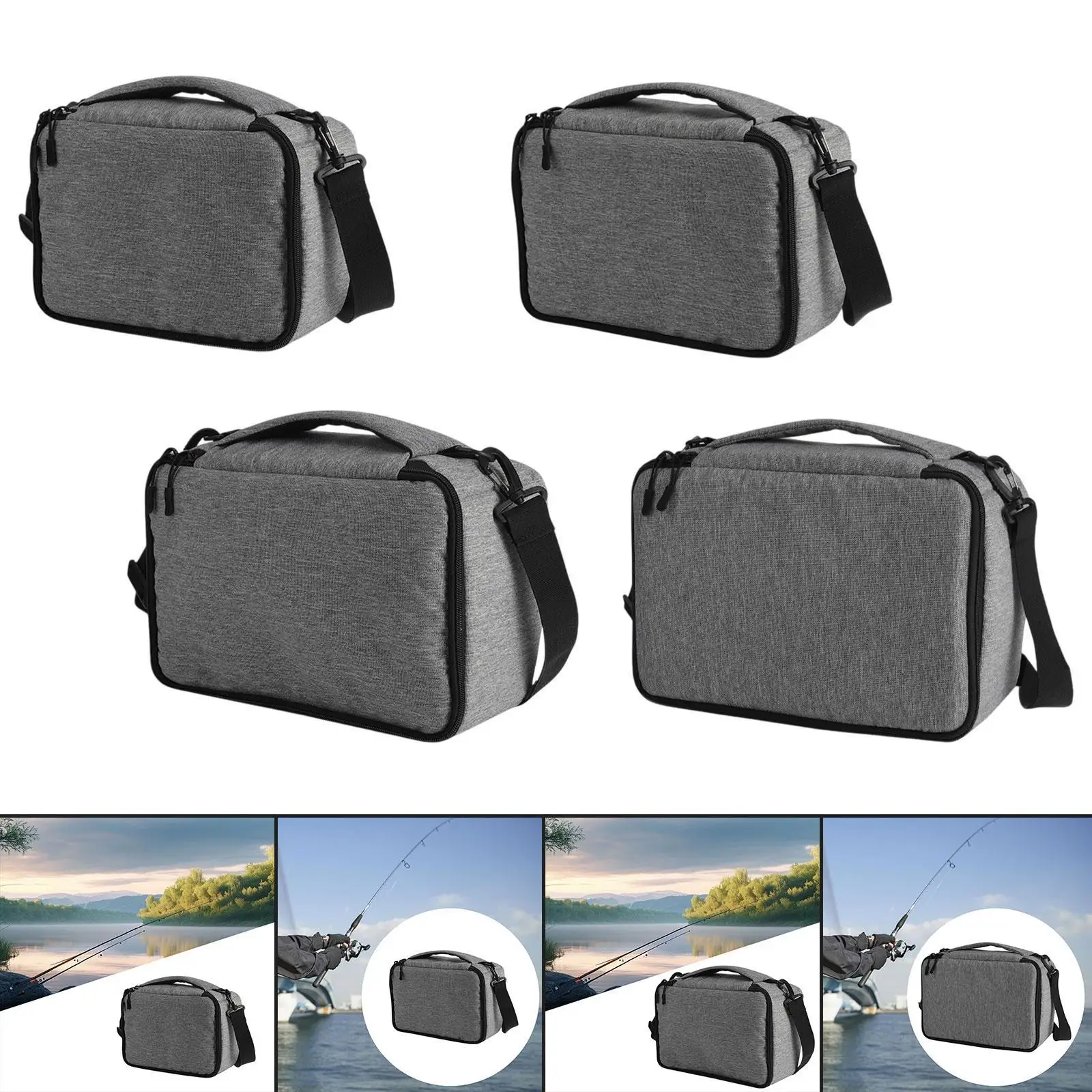 

Fishing Reel Case Waterproof Fishing Accessories with Handle Storage Bag