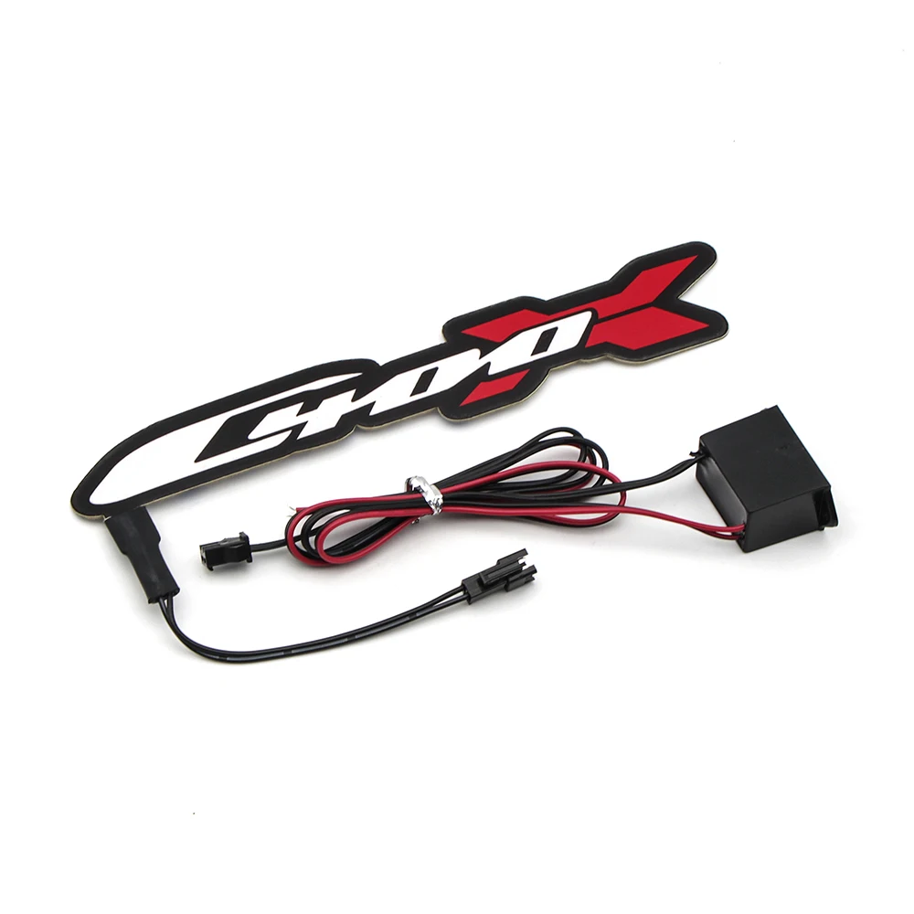 

Motorcycle Fairing Body Luminous Sticker Cold Light LED Flashing Helmet Decoration Lamp For BMW C400X C400 C400 X C 400 X