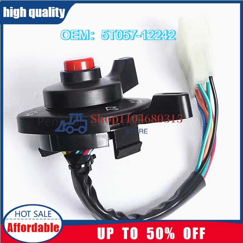 

588 688 888 Детали комбайна для Kubota 12 В 5T057-12242 5T057-42242 Компоненты комбайна переключателя фар RS19