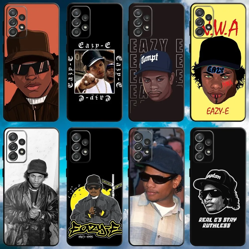 Rapper E-Eazy Phone Case For Samsung S21,S22 Ultra,S20,S30 plus,S22 plus,S23,S30 ultra 5G Soft Black Cover