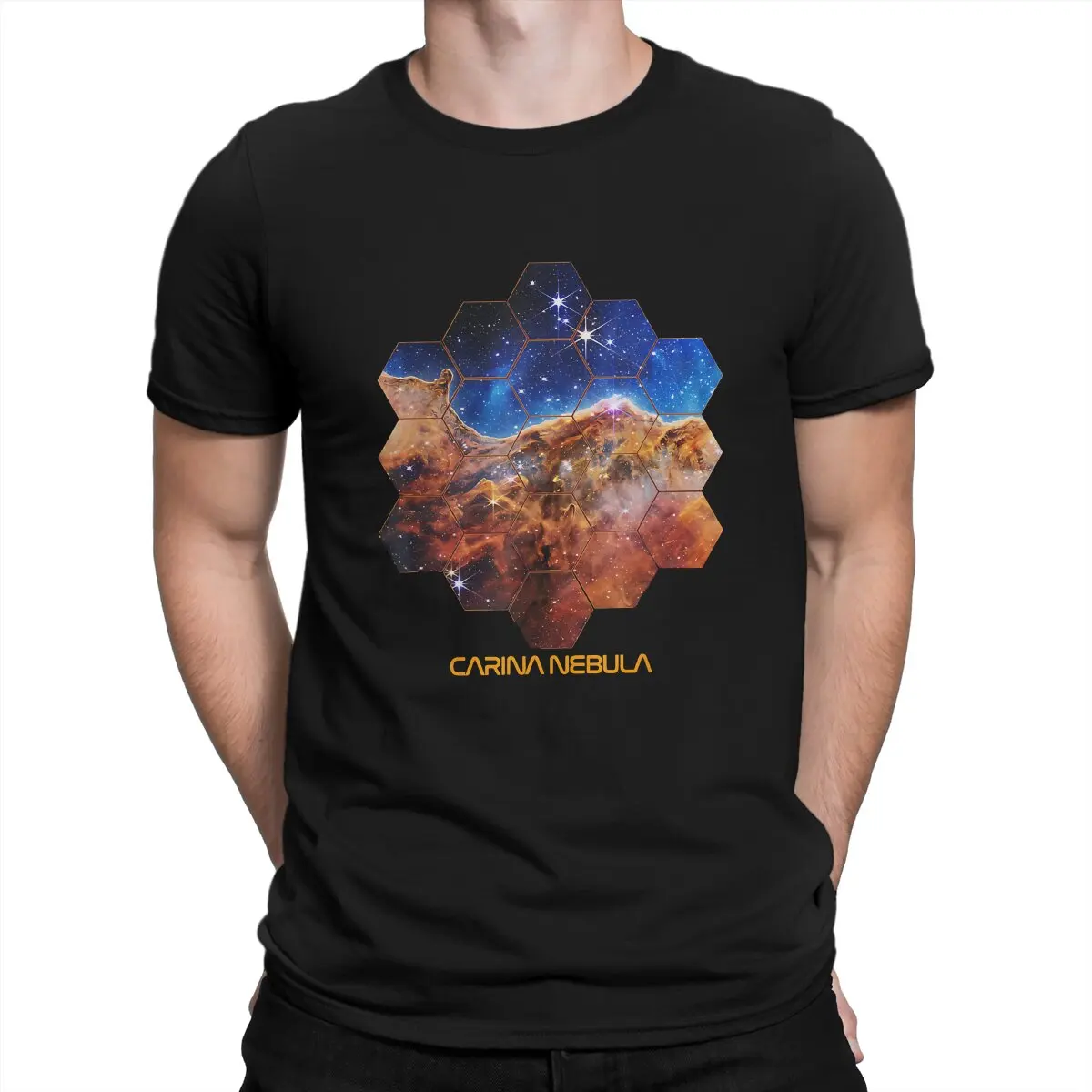 Classic Carina Nebula Flower Of Life T Shirt Alternative O-Neck TShirt Polyester Short Sleeve