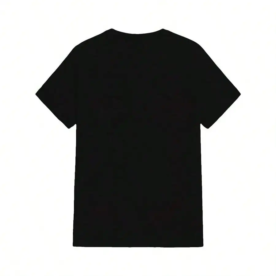 เสื้อยืดพิมพ์ลายฤดูร้อนของผู้ชาย บอสตัน สไตล์ย้อนยุคและลําลอง สไตล์เมืองเมืองยอดนิยม เสื้อยืดคอกลม สินค้ามาใหม่ สีดํา