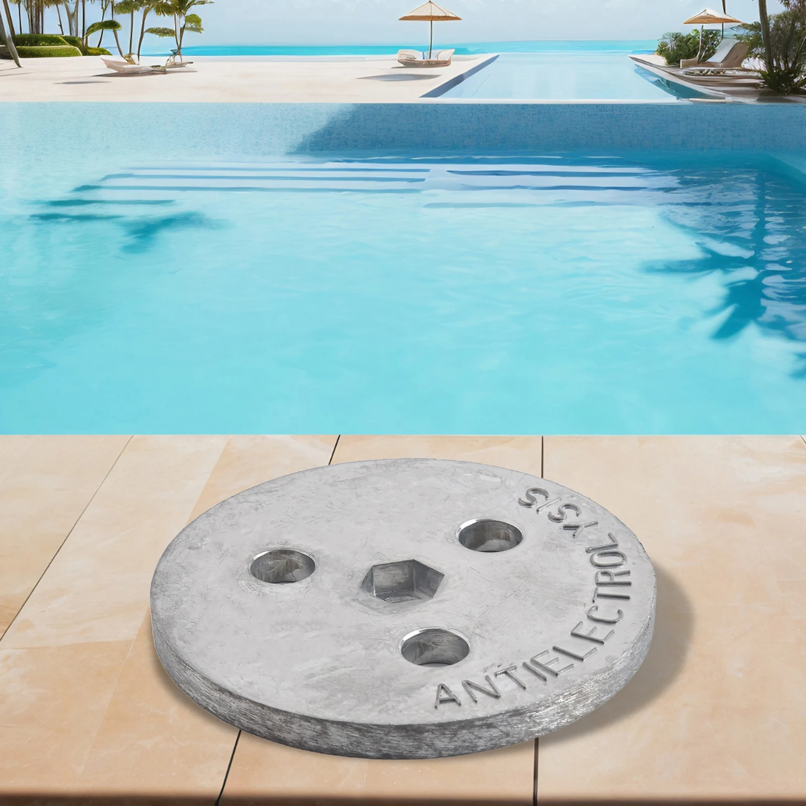 

Долговечная цинковая анодная пластина для корзины скиммера (PC или Pcs)