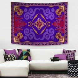 Luxury American Retro pattern Customizable  Cartoon Tapestry Bohemian Wall Tapestries Mandala Home Decor