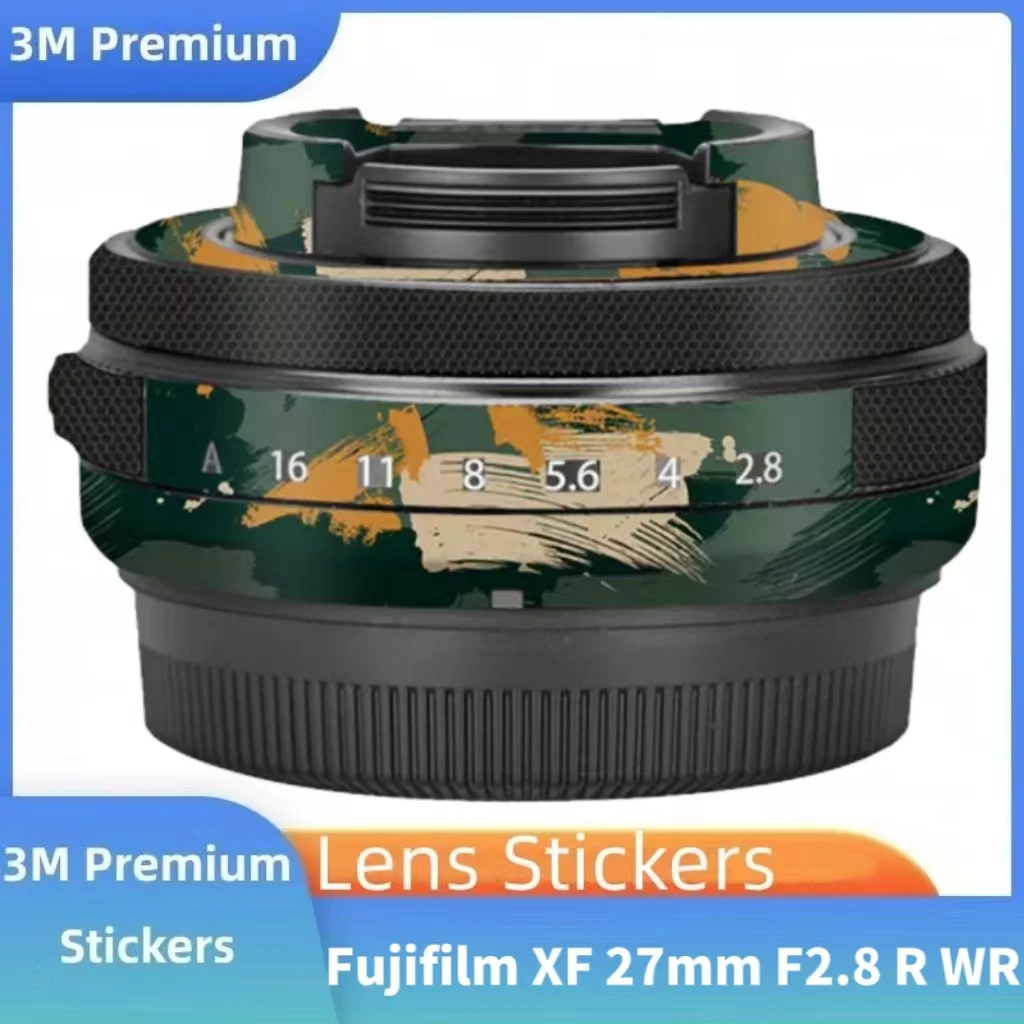 For Fuji Fujifilm XF 27mm F2.8 R WR Anti-Scratch Camera Sticker Coat Wrap Protective Film Body Protector Skin Cover