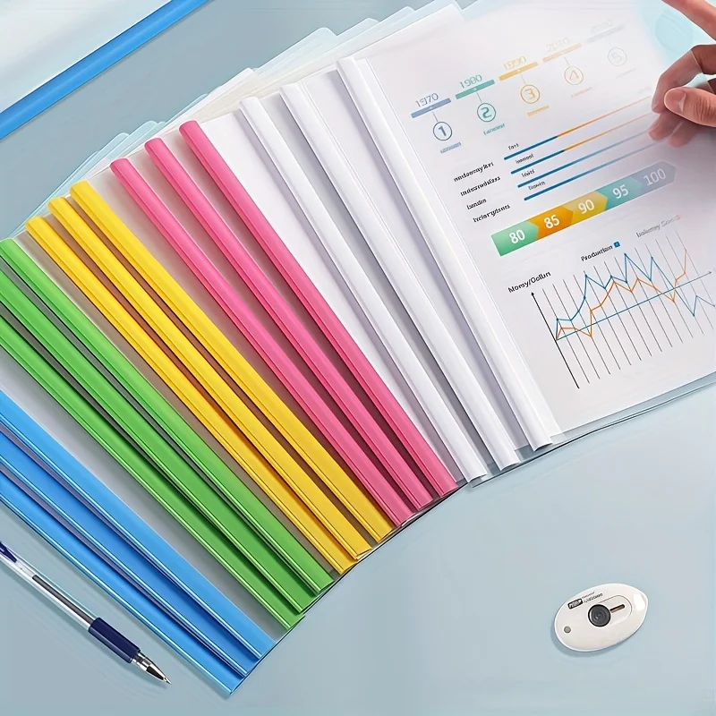 10-pecas-de-fichario-a4-transparente-com-haste-colorida-para-organizacao-de-documentos-escolares-e-de-escritorio