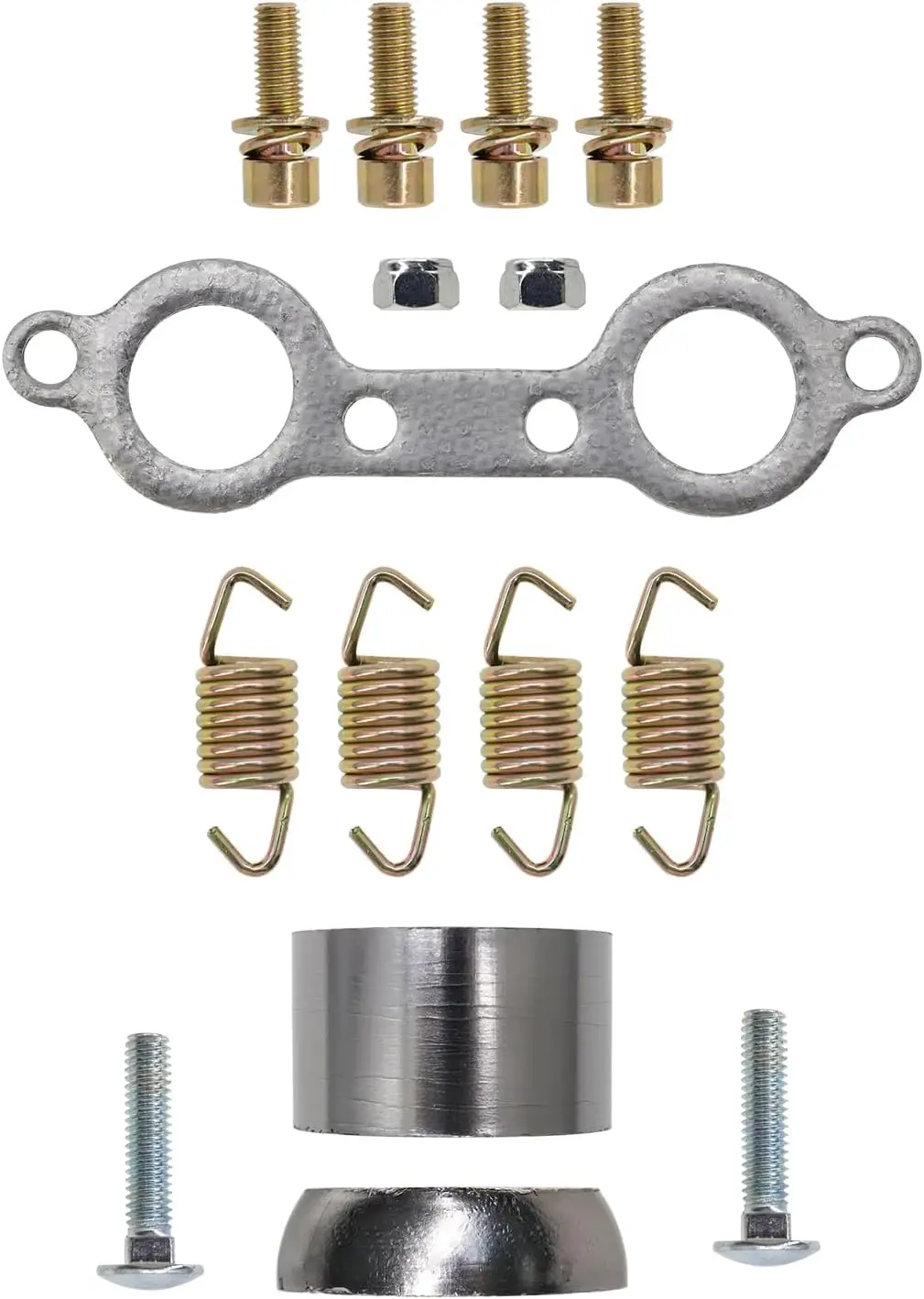 rzr800-排気マニホールドガスケットスプリング再構築キットポラリスレンジャー-rzr-800-efi-アクセサリー-2011-2012-2013-2014-に適合