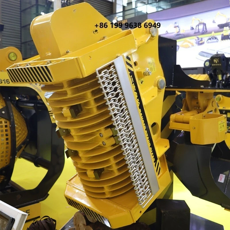 Monde High Quality CE Certified 5-20 Ton Excavator Forestry Mulcher Hedge Trimmer Cutting Wood