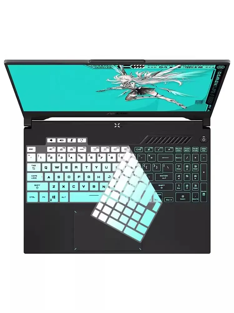 For ASUS TUF Gaming A17 (2022) FA707RE FA707rm FA707rc FA707r FA707rr FA707 RC RM 17.3 inch Silicone Laptop Keyboard Cover Skin