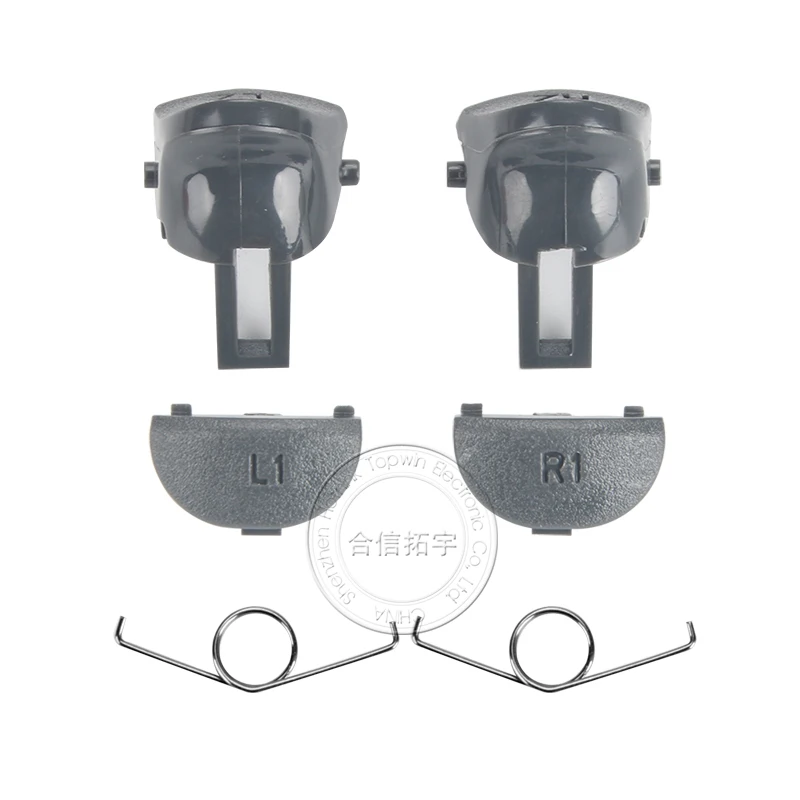HOTHINK 1 Phiên Bản JDS-040 4.0 L1L2R1R2 Phím Kích Hoạt Nút Cao Su Lò Xo Ngón Tay Cái Gậy Bao Mũ Lưỡi Trai PS4 Pro Bộ Điều Khiển