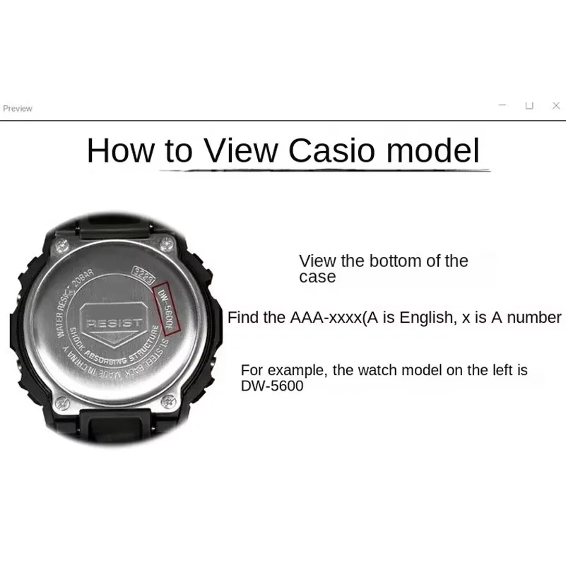 GST-B500 ساعة المسمار الملحقات ل G-SHOCK كاسيو GST-B500 سلسلة ساعة الغطاء الخلفي المسمار الغطاء السفلي الفولاذ المقاوم للصدأ المسمار