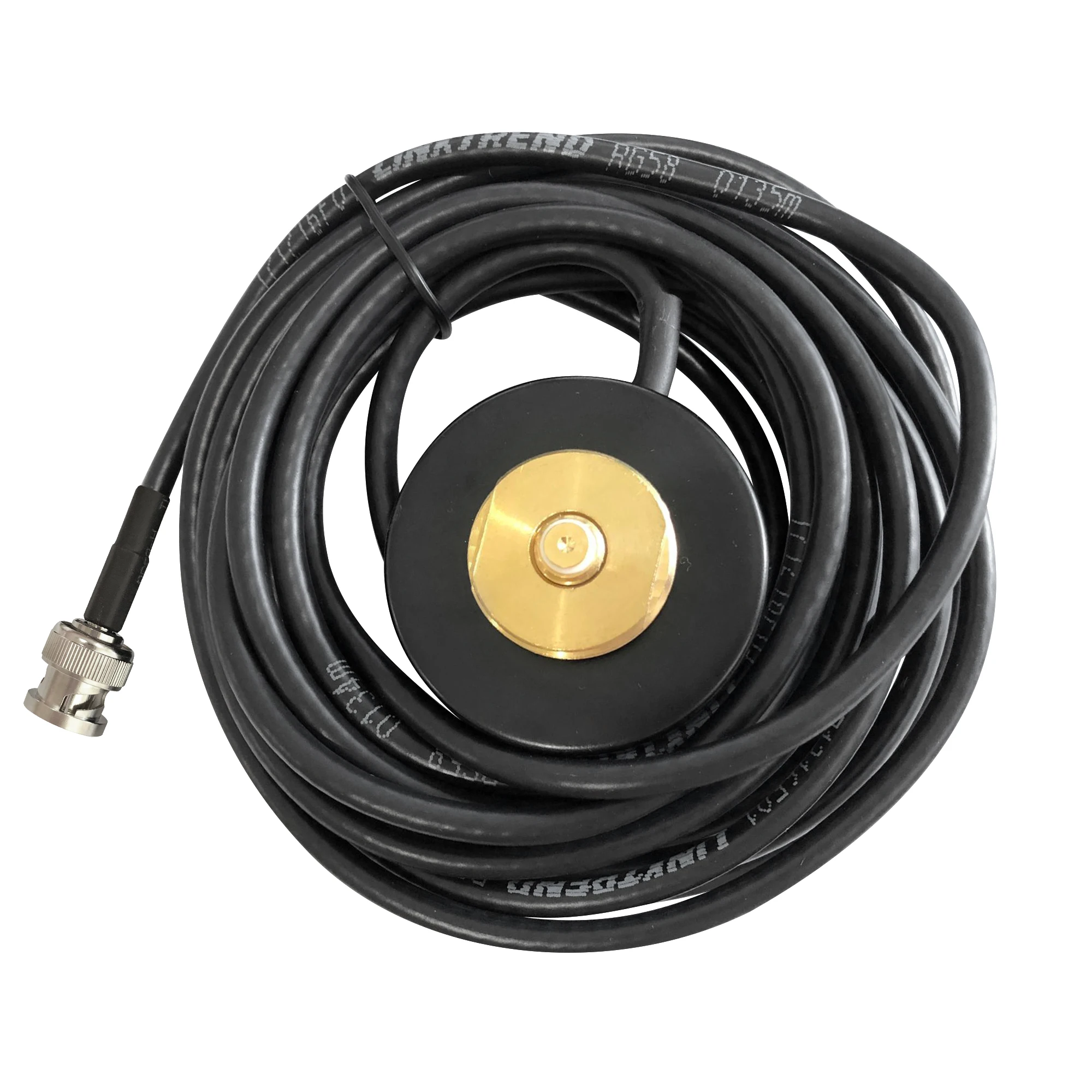 NMO Magnet Antenna Mount Base With BNC Plug & 5M RG-58 Cable For Mobile Radio