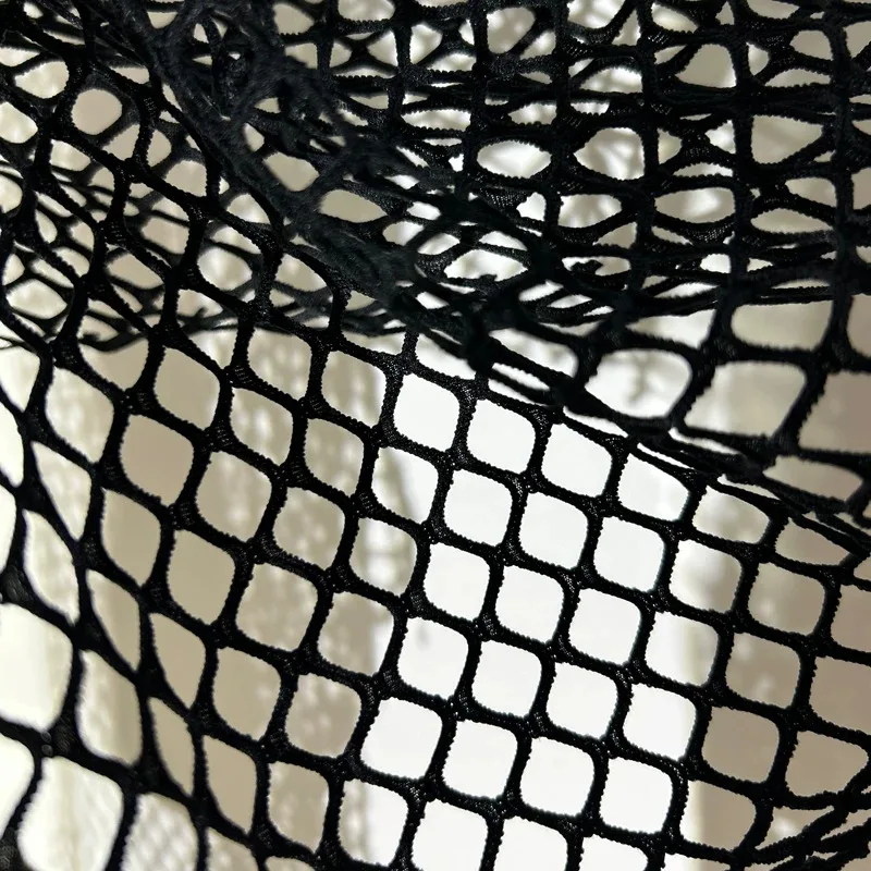 1yard 1cm large mesh fabric diamond shaped fish net mesh fabric handmade diy dress Clothing Design Fabrics for sewing