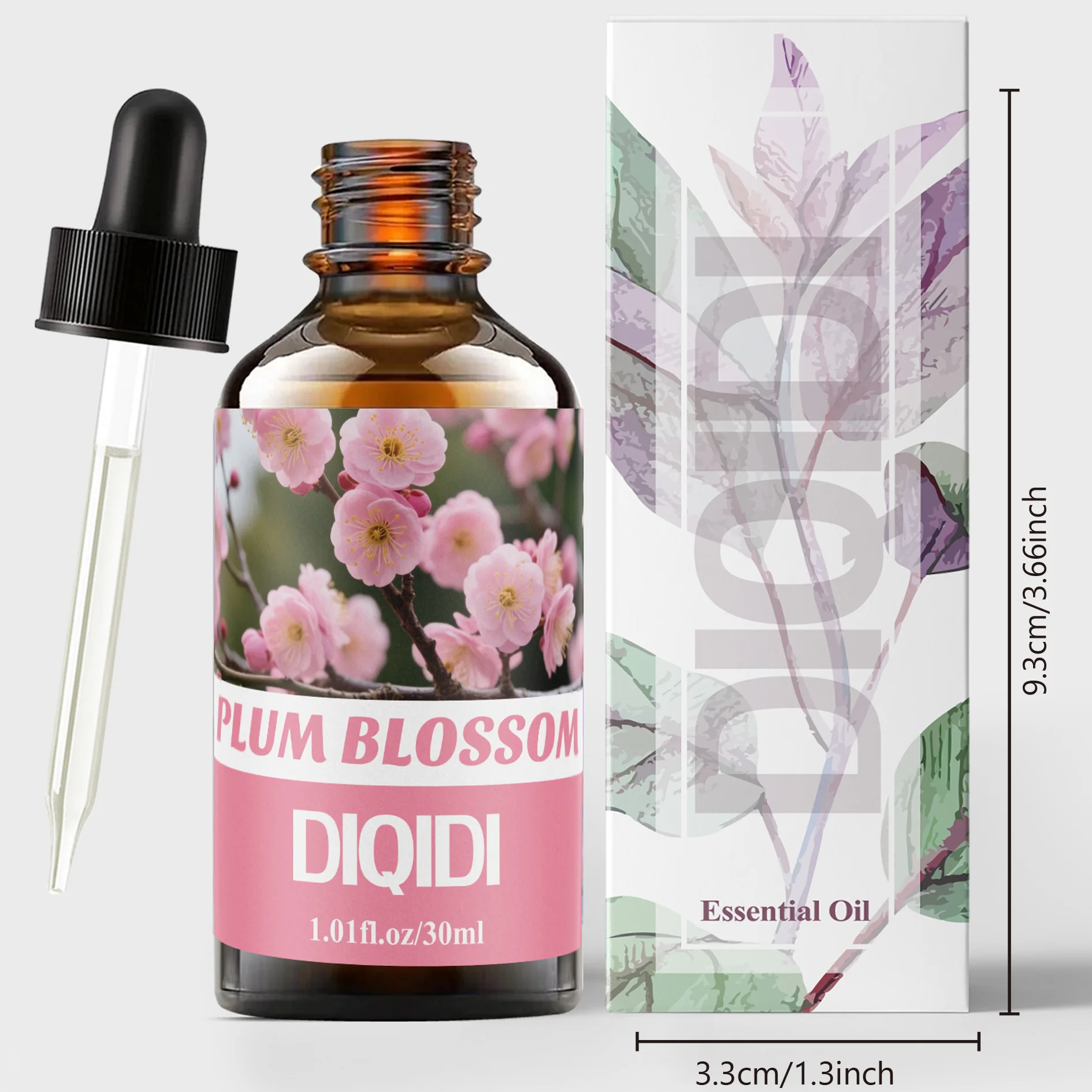 Huile essentielle de prune, parfum floral longue durée, soins de la peau, bain, spa, huile parfumée,