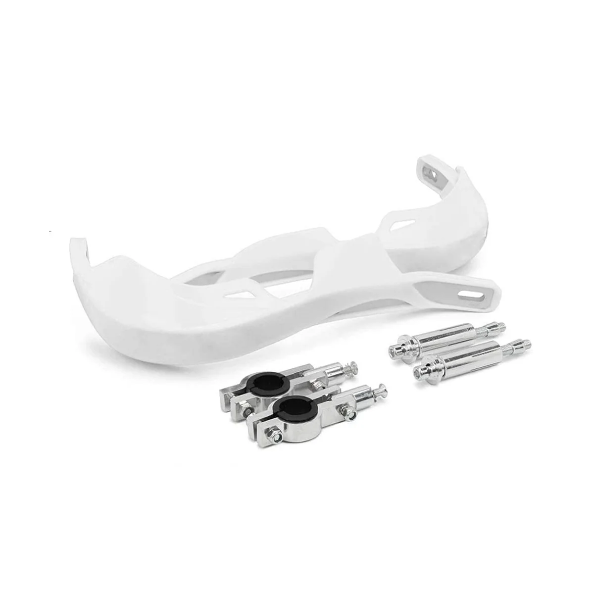 

Dirt Bike Hand Guards Handguards Motorcycle Hand Guards Universal for 7/8Inch 22Mm and 1 1/8Inch 28Mm Brush Bar (White)