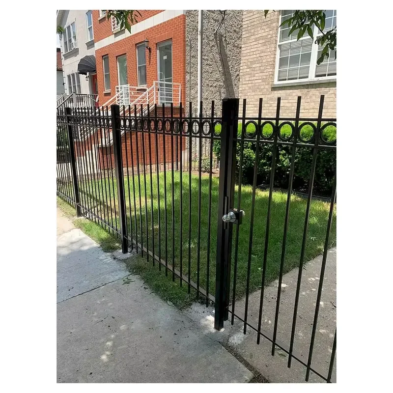 Residential Wrought Iron Fence Family Safe Wrought Iron Fence for House