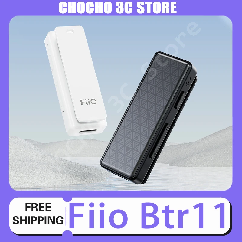 Fiio Btr11 Headphone Bluetooth 5.3 Receiver Ldac Wireless Audio Amplifier Adapter Headphone Amplifier With Microphone Customize