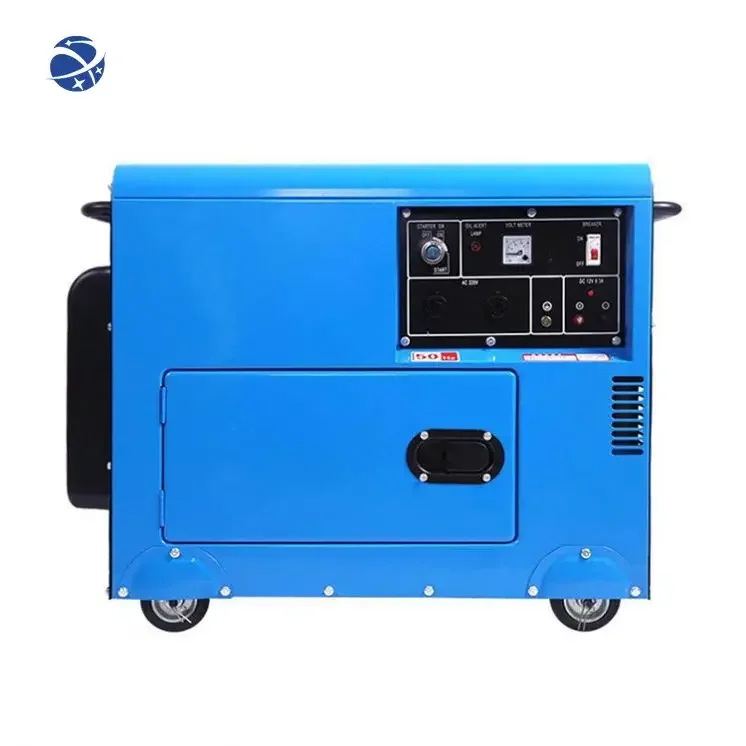 #YUNYI Ac Single Phase Generators Sets Generator 3-Phase Silent Diesel