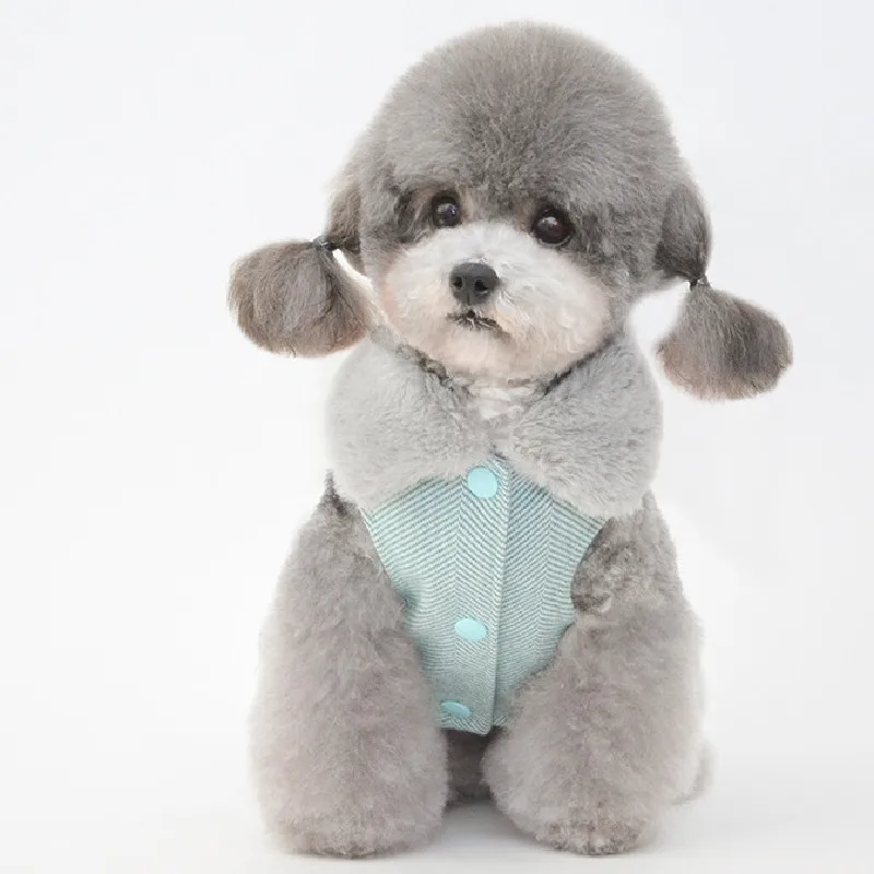 

Elegant Dog Clothes Winter Pet Dog Overcoat Jacket Coat Cat York Pomeranian Chihuahua Maltese Small Puppy Dogs Outfit Costumes