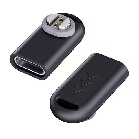 1 PC Type C Cable Charging Converter Magnetic Earphone USB Type C Charging Adapter for SUUNTO Wing/SUUNTO Sonic