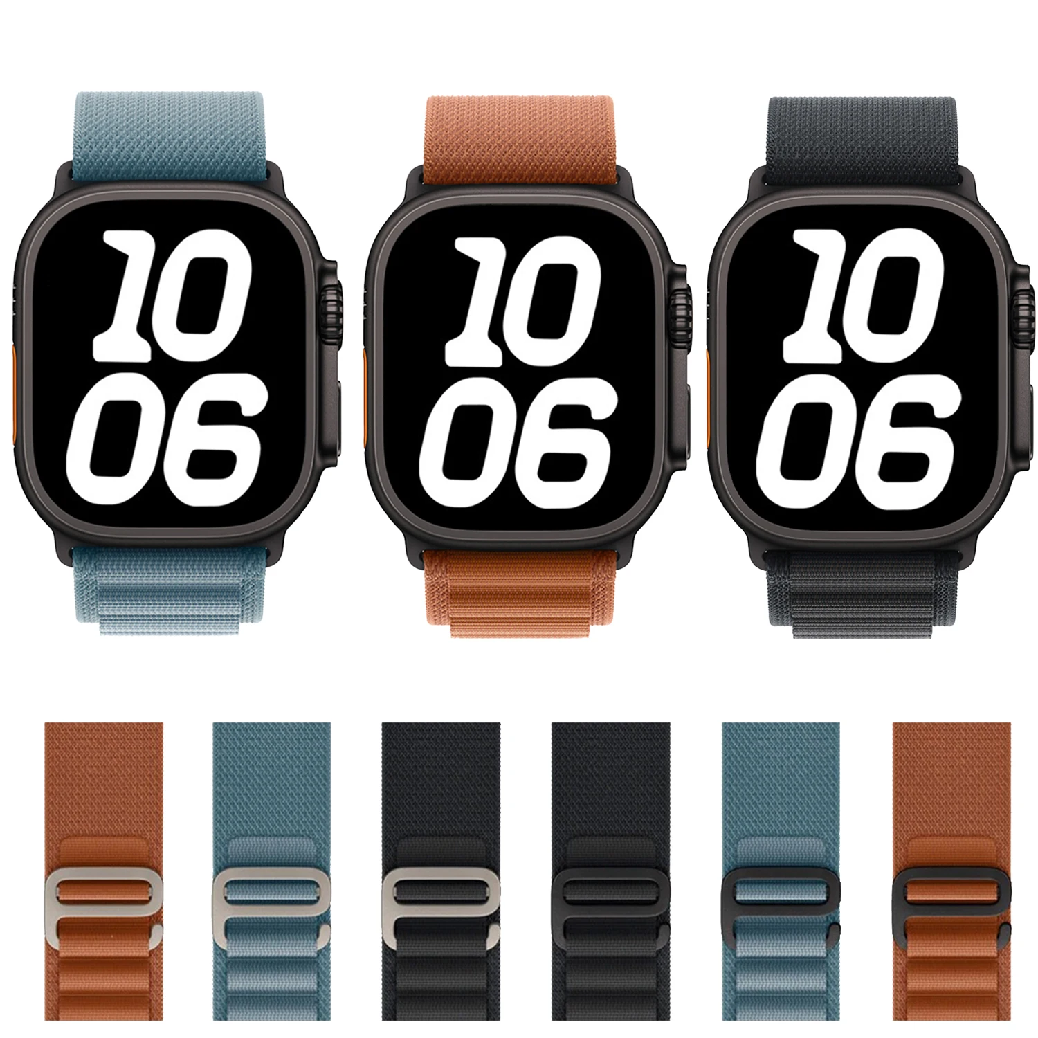  2025 Alpine Loop Strap für Apple Watch Serie 11/10/9 Band 46 mm 42 mm 45 mm 40 mm 49 mm 44 mm Armband iwatch 8 7 6 5 Ultra 2/3 SE3