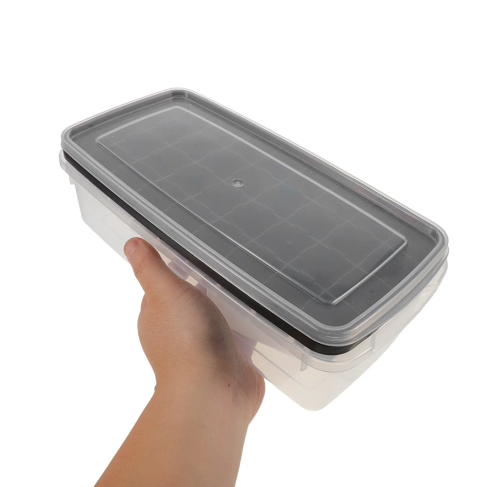 1Set Silicone Ice Tray with Lid Freezer Safe Leak Proof 36 Compartment Ice Cube Mold for Cocktails Coffee Desserts Chilling