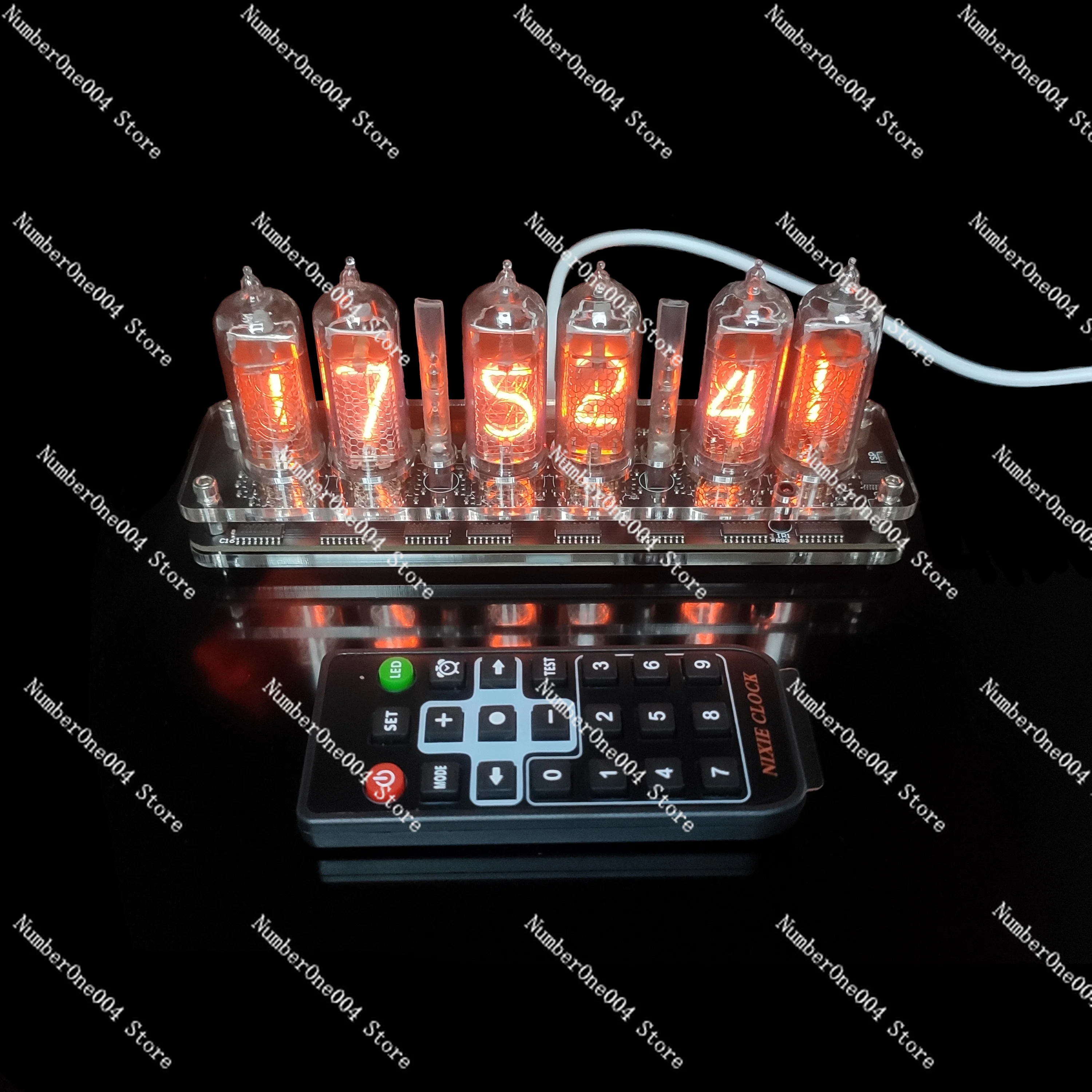 6-Bit IN-14 Glow Tube Clock IN14 Nixie Clock