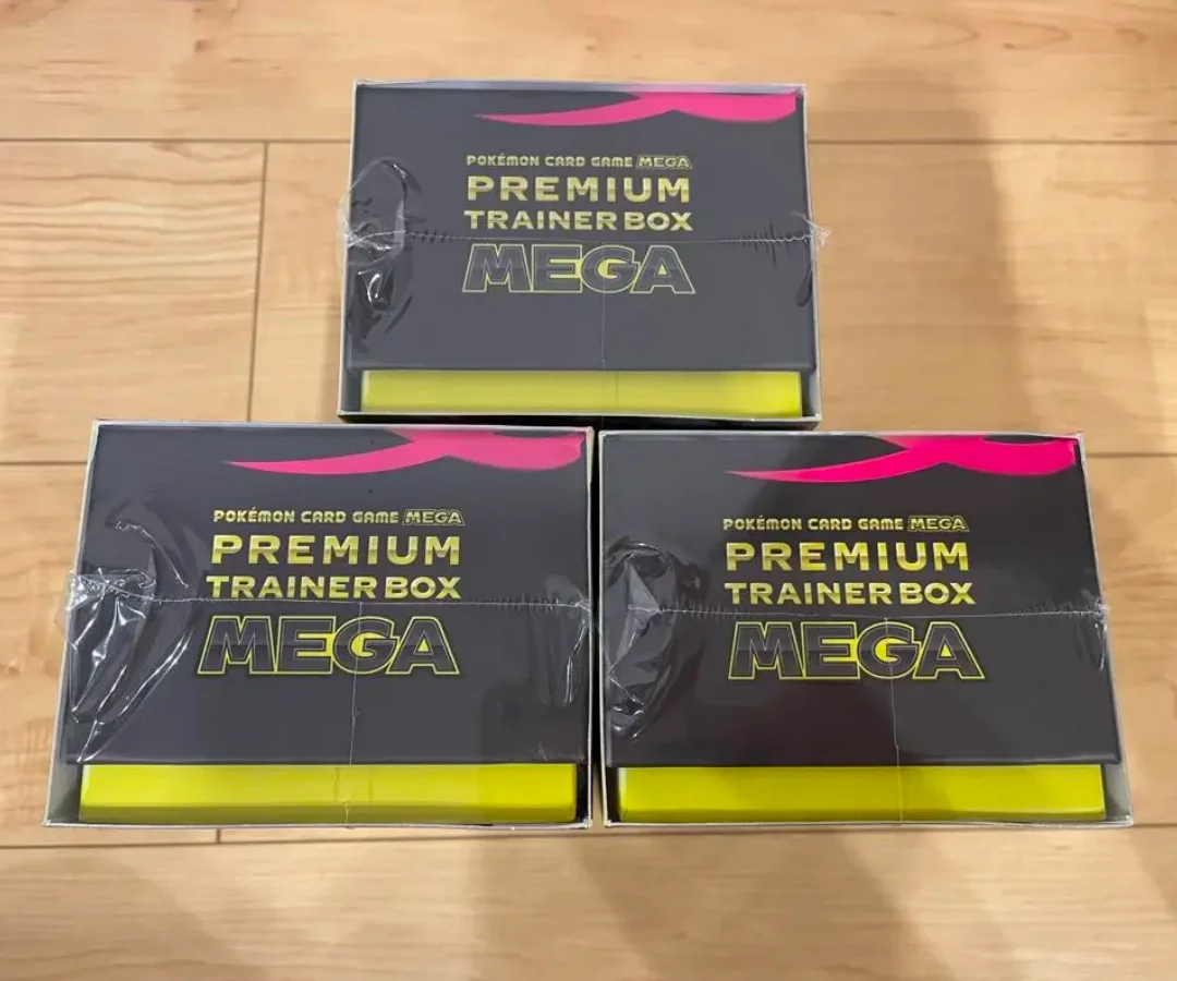 Originele Pokemon-kaarten Mega Evolution Supplement Pack Whole Box Lilyai Collection Ideaal verjaardagscadeau collectiekaart speelgoed