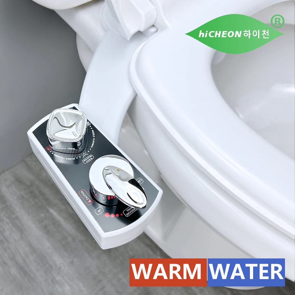 Warm En Koud Bidet Non Elektrische Dual Nozzle Zelfreinigende Spuit Voor Wc Shattaf Attachment Hot Water Japanse Bidet Bidet