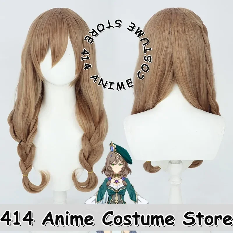 

Game & Anime Lisa Genshin Impact New Skin Hidden Lotus Cosplay Wig Heat-Resistant Fiber Synthetic Hair