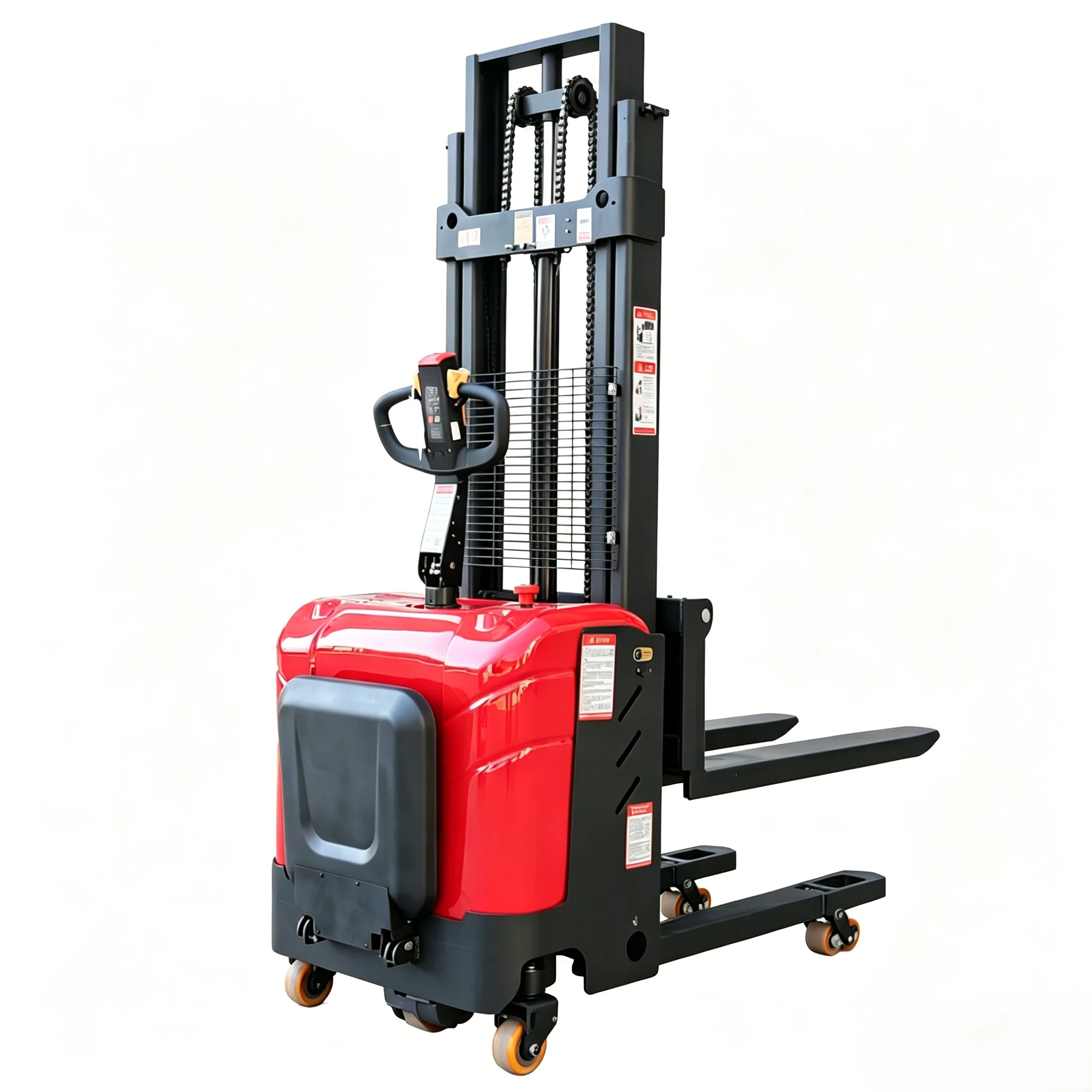 Customized Lifting Stacker All-electric Stacker 5m 5.5m 1.5Tons 1Tons Electric Self Loading Electric Stacker Customize