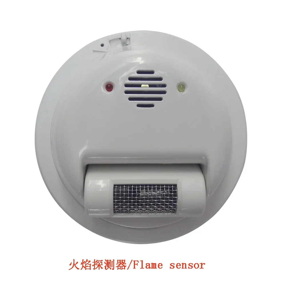 1 PCS Ultraviolet Ray Detector Ceiling Fire Control UV Sensor Safety Protection Wire Flame Sensor Factory Warehouse NC NO Signal