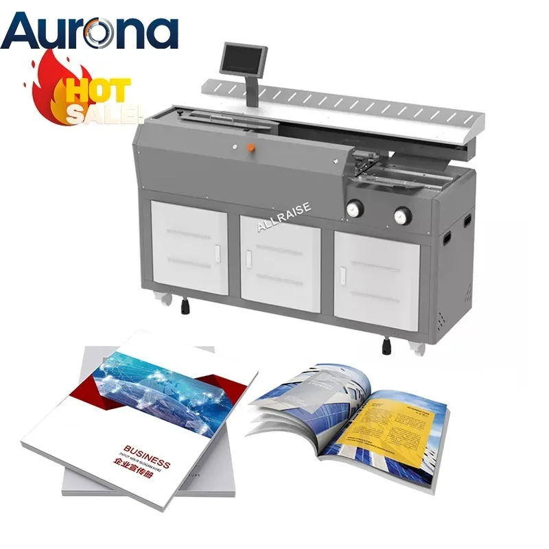 【Industrial】Softcover Notebook Spine Milling Glue Binder Business Brochure Paperback Novels School Textbooks Hot Melt Glue Bindi
