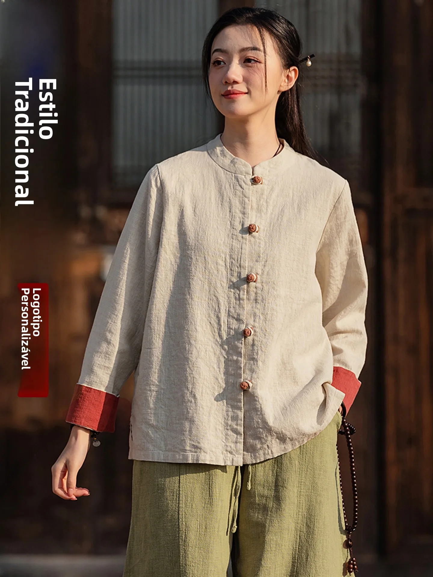 high-end-traditional-chinese-medicine-health-care-women's-long-sve-jaet-work-orm-massage-therapist-clothing