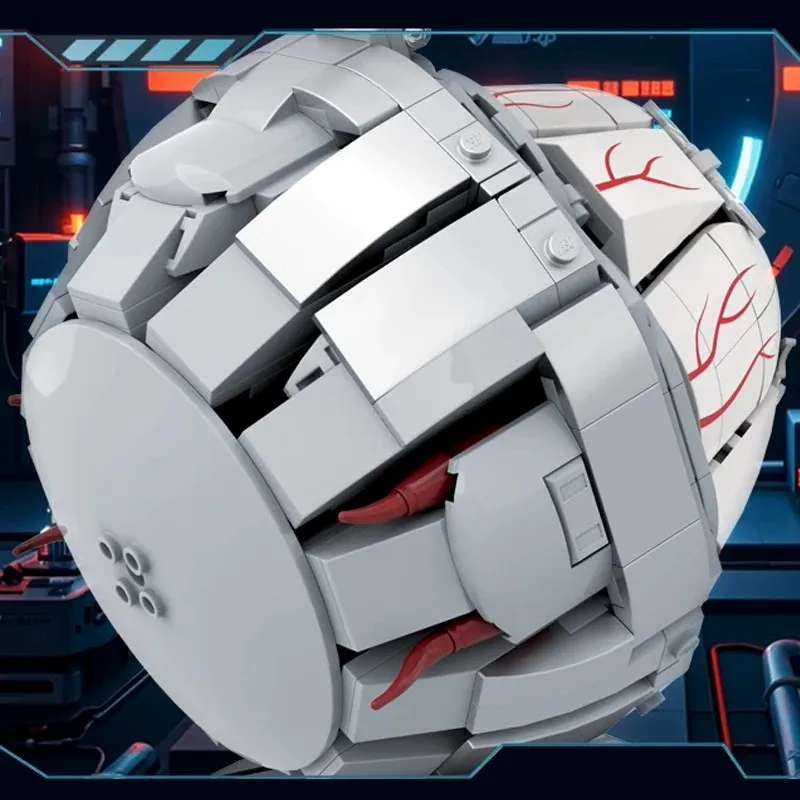 Creative Expert Eye Bouwstenen Oogbol Structuur Model Assemblage Baksteen Puzzel Educatief DIY Speelgoed voor Volwassen Cadeau