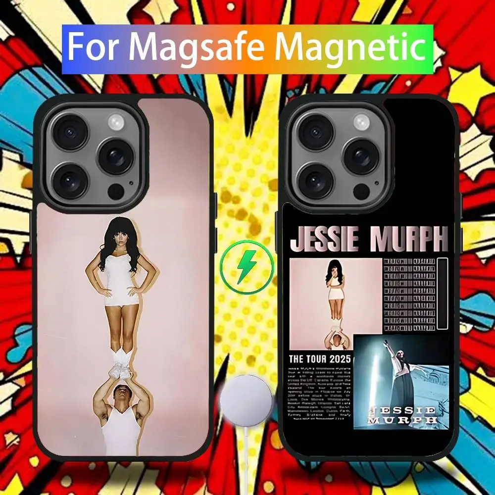 

J-Jessie M-Murph Hysteria Phone Case For iPhone 17,16,15,14,13,12,11,Pro,Max,Plus,Mini,SE4,E Magnetic Magsafe Wireless Charging